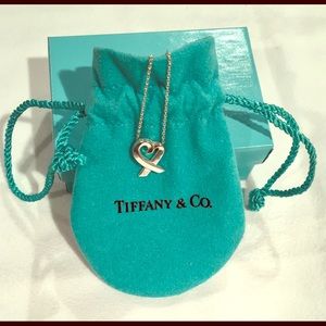 Tiffany Paloma Picasso Loving Heart Pendant