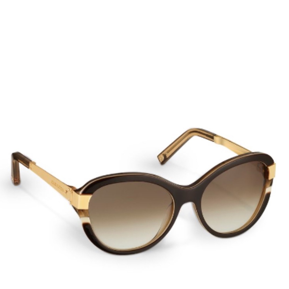 Louis Vuitton auth PETIT SOUPÇON CAT EYE
Z0487W