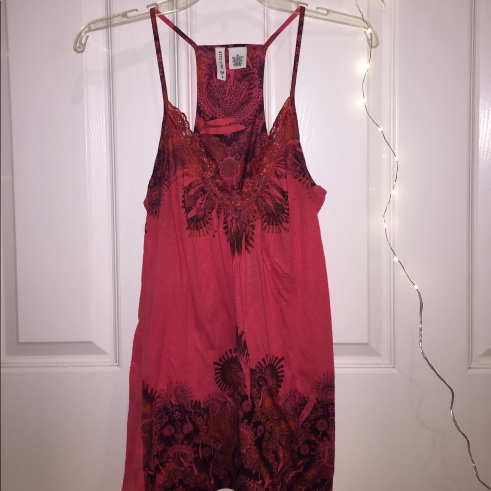 Bohemian style tank top