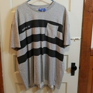 Adidas three stripe tee
