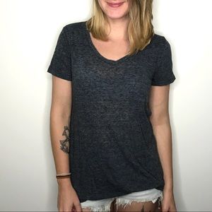 Grey V-neck Tee Grey V-neck Tee