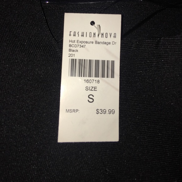 Fashion Nova Bandage Dress - Picture 5 of 6