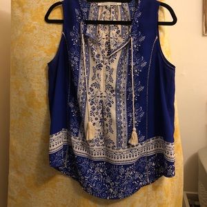 Blouse tank top