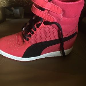 Puma wedge sneakers