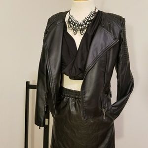Ann Taylor Leather skirt Ann Taylor Leather skirt