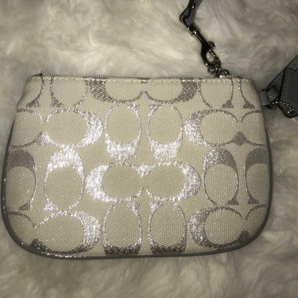 Coach mini wristlet