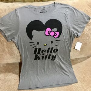 New Hello Kitty Gray T Shirt SZ XL New Hello Kitty Gray T Shirt SZ XL