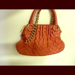 Authentic Marc Jacobs quilted red bag