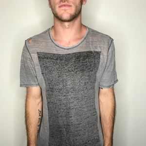 All Saints Distressed Box Tee
