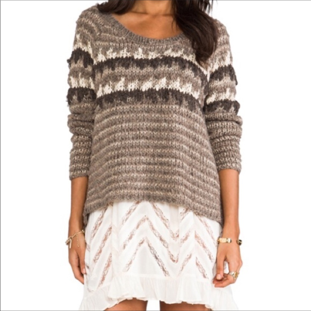 Free People Fair Isle Sweater
