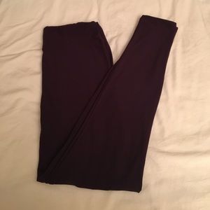 Lularoe leggings - plum