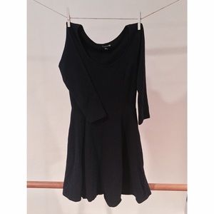 3/4 Sleeve Skater Dress