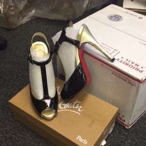Christian Louboutin Peep toe heels Christian Louboutin Peep toe heels