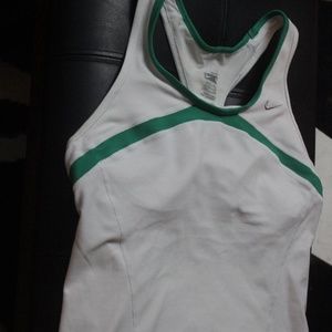 Nike Dri-Fit Racerback Running tank w/Built in bra Nike Dri-Fit Racerback Running tank w/Built in bra