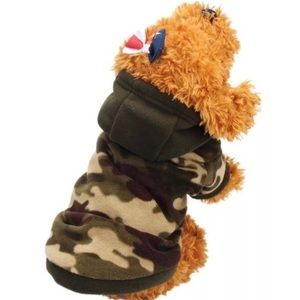 Dog or cat camouflage sweatshirt medium