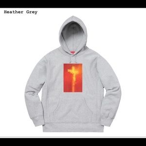supreme piss christ hoodie