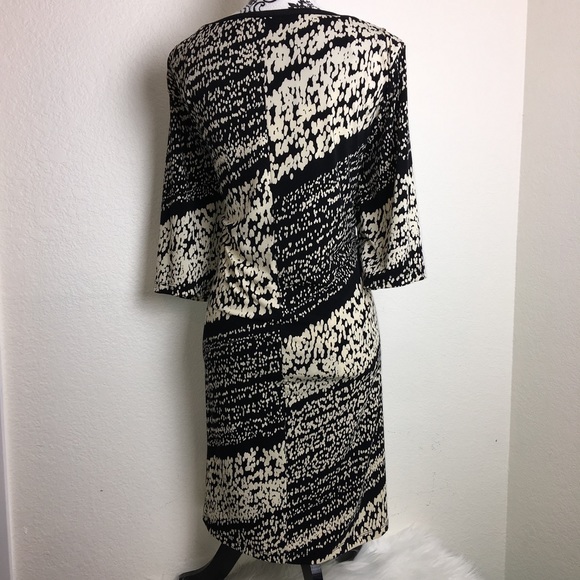 3X Petite- Dress with Attached Necklace - Picture 3 of 3