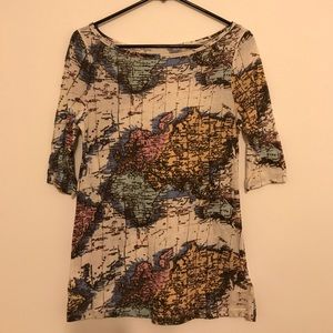 Urban outfitters map tee Urban outfitters map tee