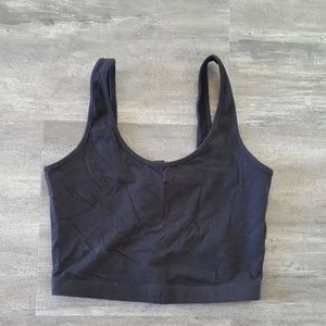 Black Basic Banded Bra Top Black Basic Banded Bra Top