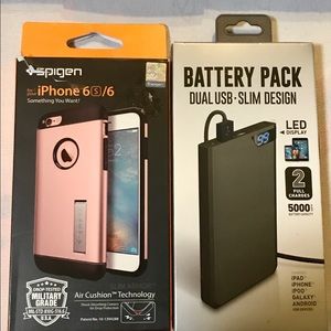 NWT IPhone Case & battery pack NWT IPhone Case & battery pack