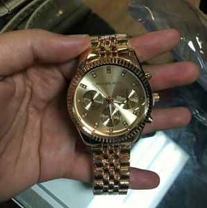 Golden rhinestone watch Golden rhinestone watch