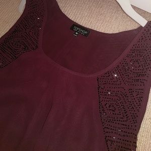 Elegant TopShop sleeveless top