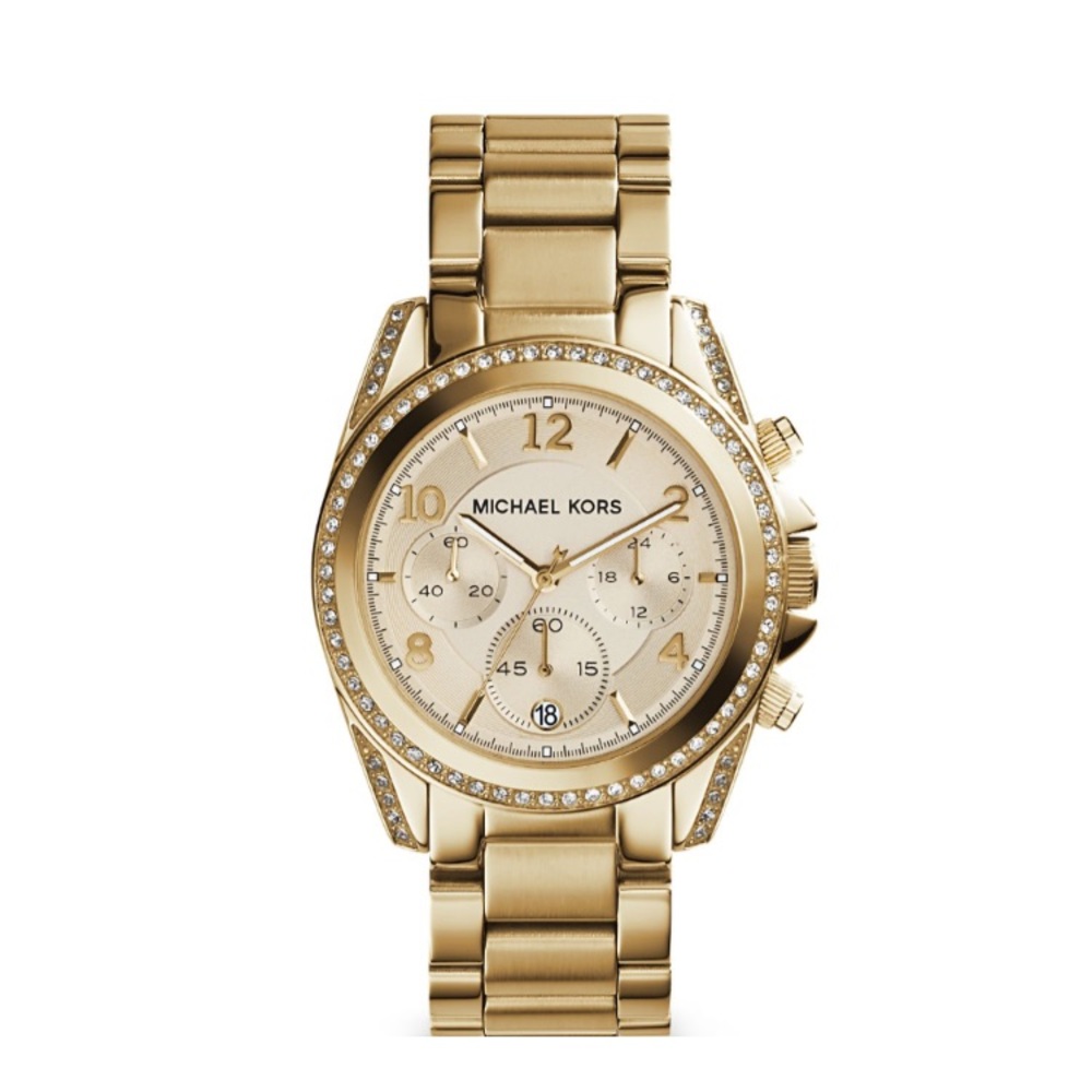 Michael Kors Gold Tone Blair Watch