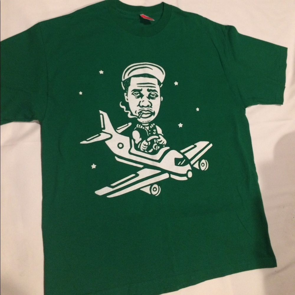Currency rap t shirt jet life size xl hip hop