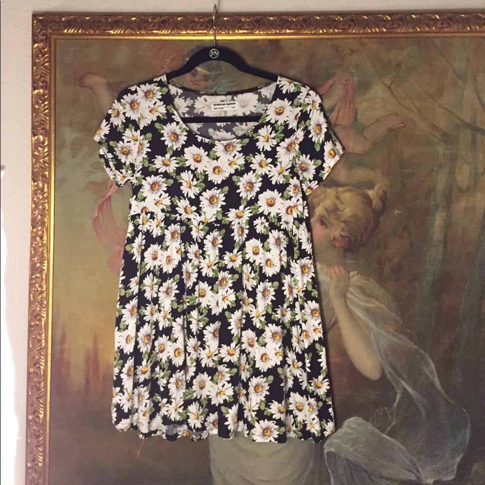 American Apparel daisy babydoll mini dress/tunic