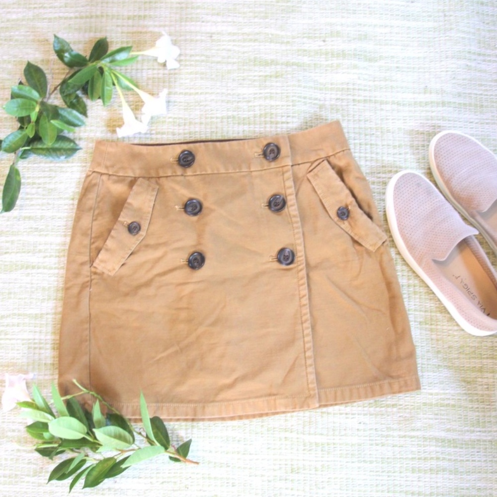 🌻Host Pick!🌻J.CREW Marching Mini Wrap Skirt