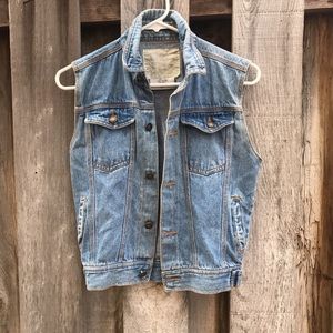 Denim vest