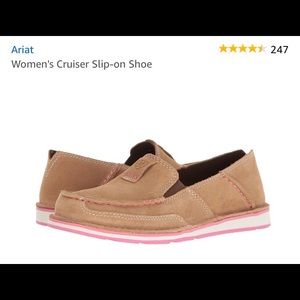 W 7.5 Ariat Cruiser slip-on shoe NWT W 7.5 Ariat Cruiser slip-on shoe NWT