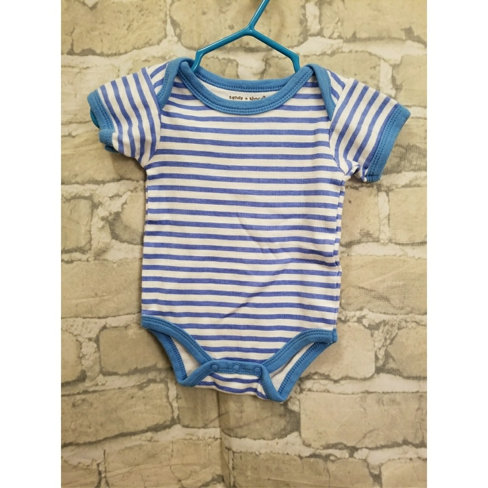 🔴Boys striped onesie