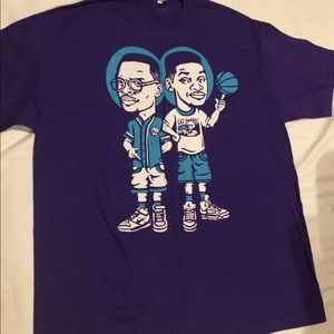 Jazzy Jeff and fresh prince custom tshirt hip hop