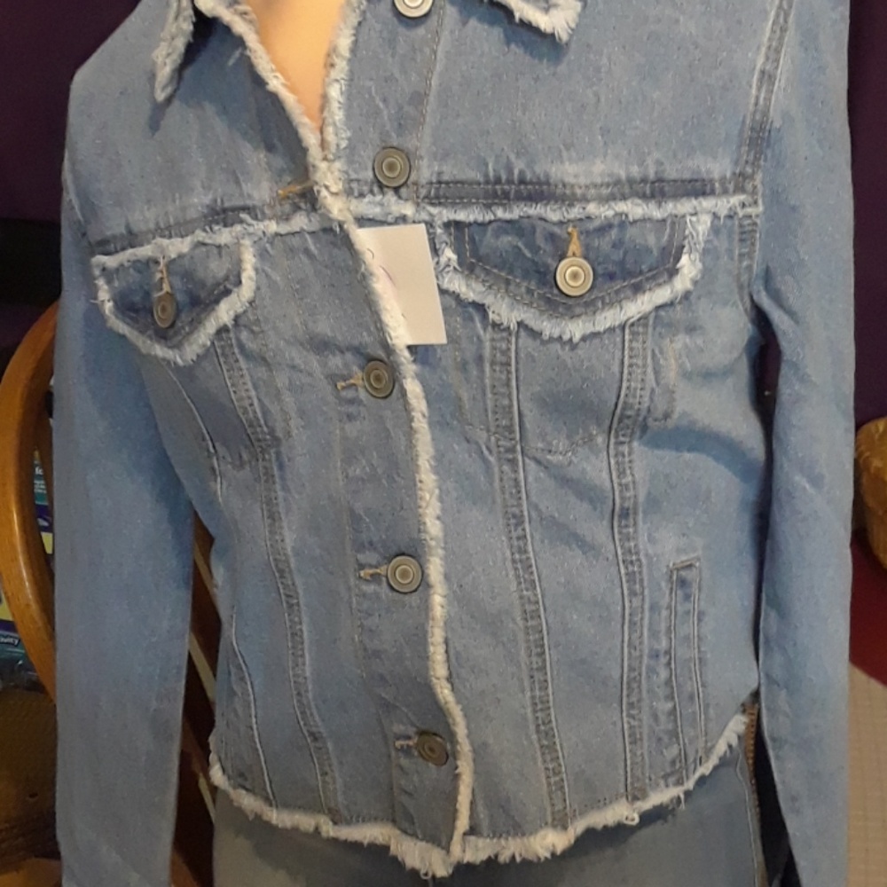 Fashion nova light jean jacket