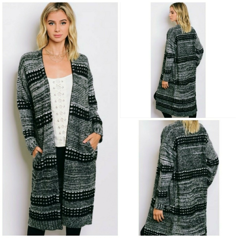 🌟Luxe Chunky Knit Maxi Cardi Sweater Duster