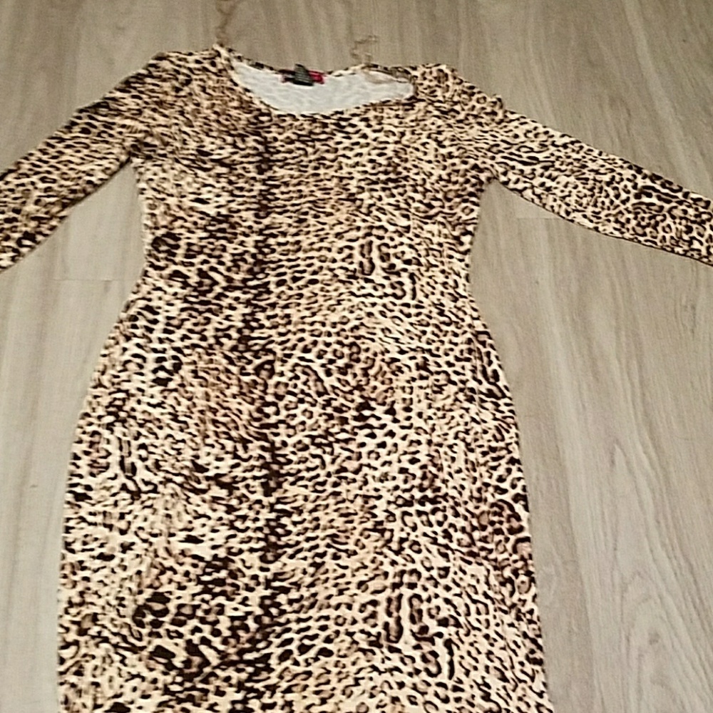 Cheetah Print Dress