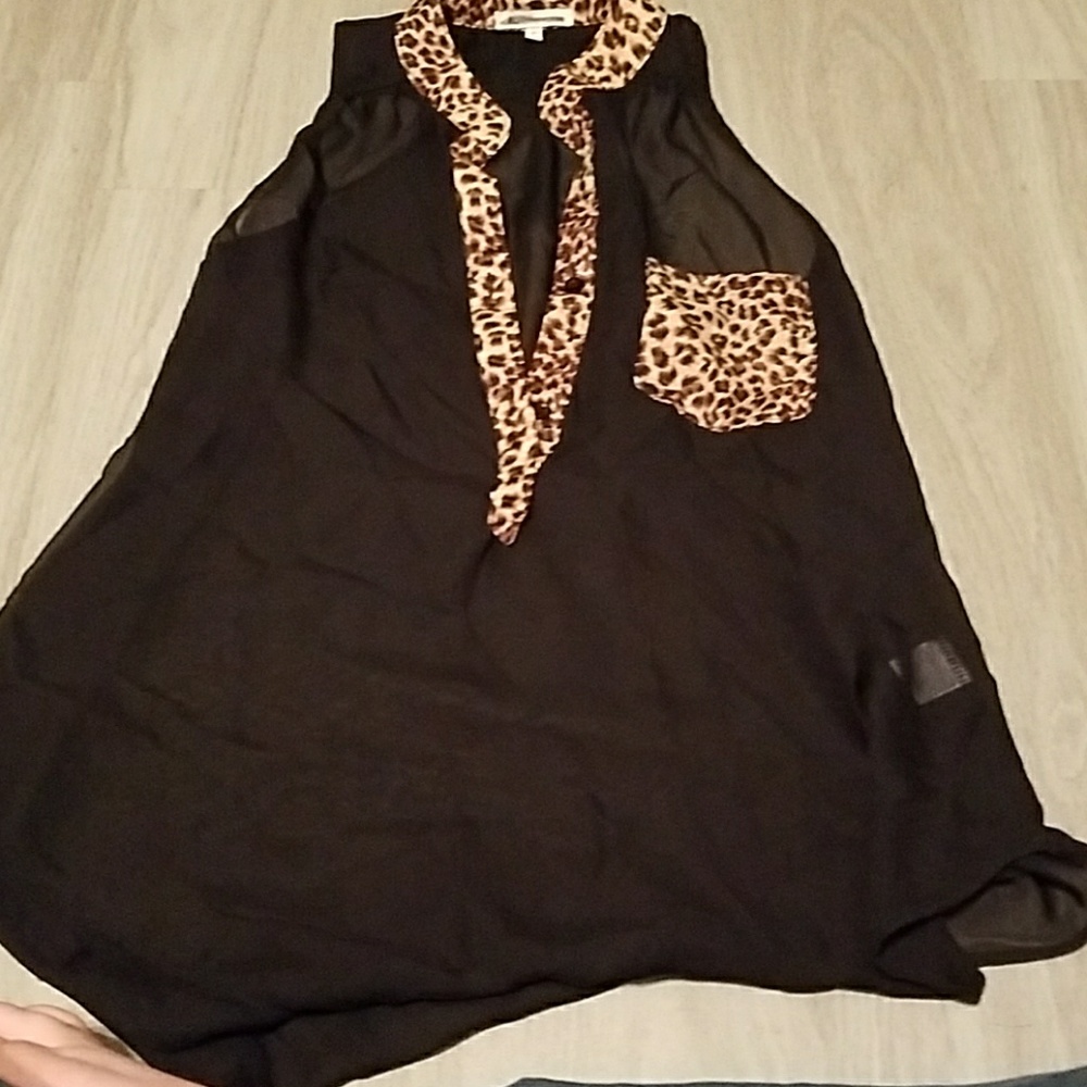 Leopard print shirt