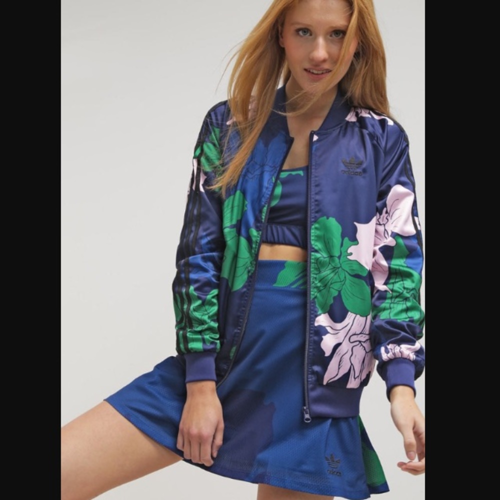 Adidas floral engraving skirt