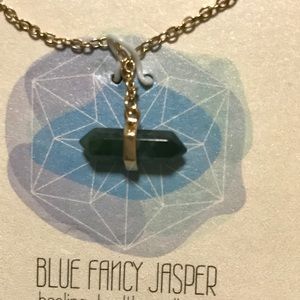 Blue Jaspar necklace Blue Jaspar necklace