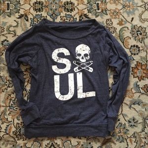Soul Cycle "SOUL" pullover crewneck sweatshirt Soul Cycle "SOUL" pullover crewneck sweatshirt