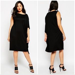 NWT Asos Curve Black Jersey Dress NWT Asos Curve Black Jersey Dress