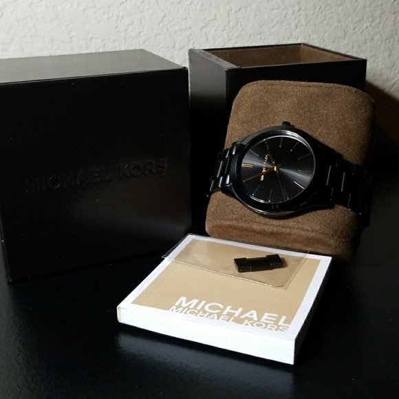 Mk black & gold unisex - Picture 3 of 5