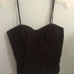 Forever 21 corset top Forever 21 corset top