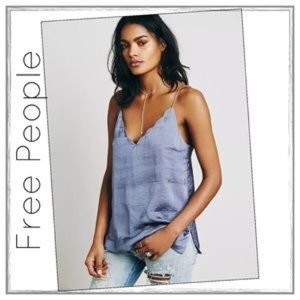 Free people satin cami tank Free people satin cami tank