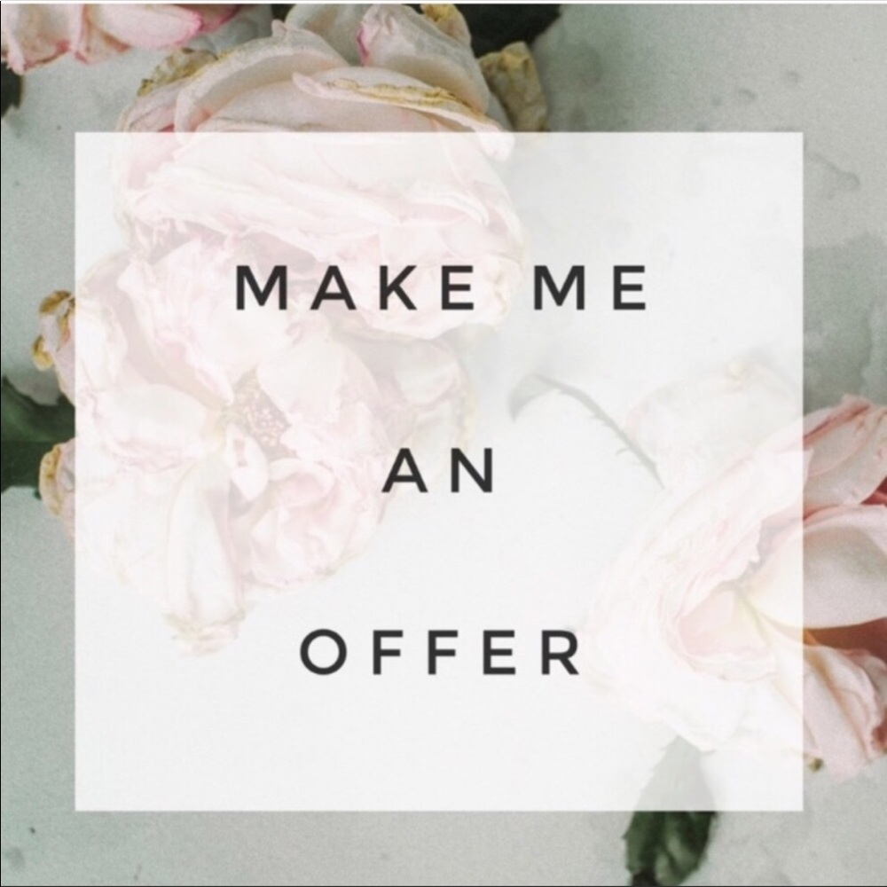 **OFFERS ARE ALWAYS WELCOME**