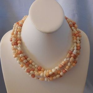 Multi Strand Beaded Necklace