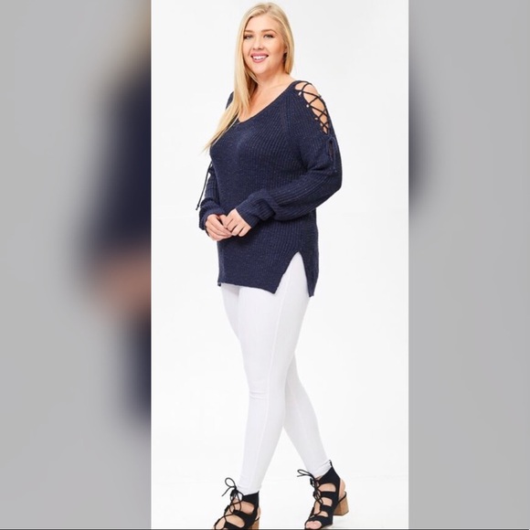 ✅PLUS✅Grace Renee Knit Sweater✅ - Picture 2 of 5