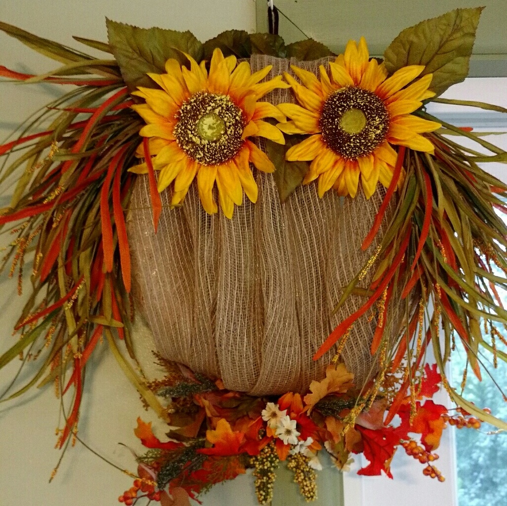Owl wreath