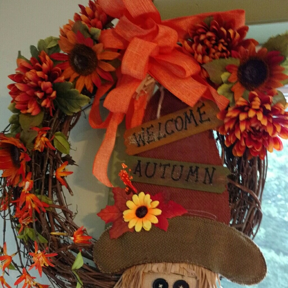 Beautiful fall wreath